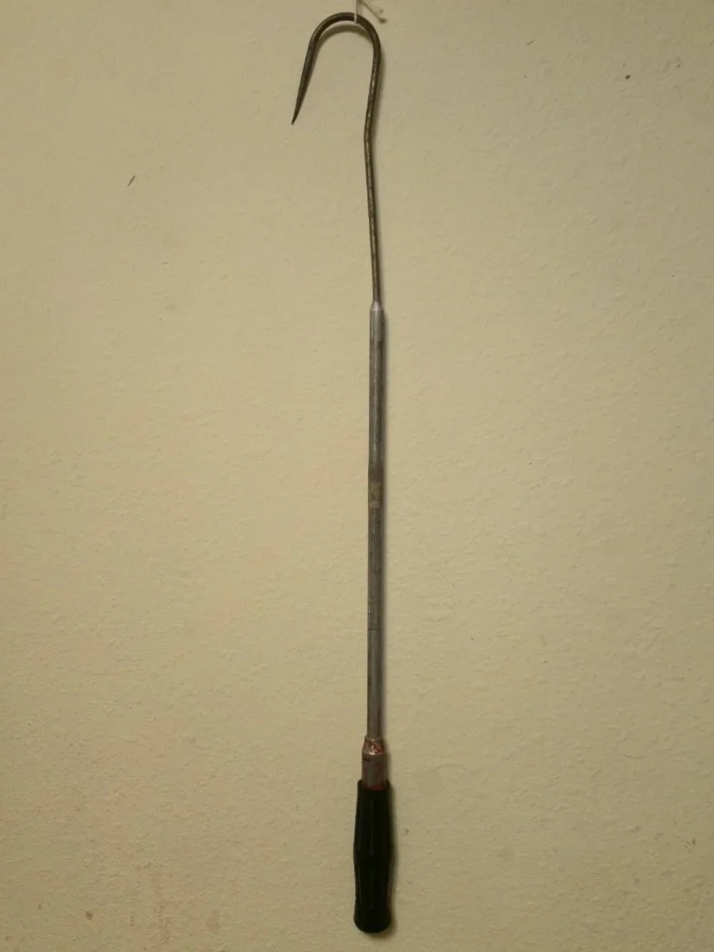 Vintage Hay Bale Hook Rustic Farm Tool Primitive Barn Decor Industrial Metal
